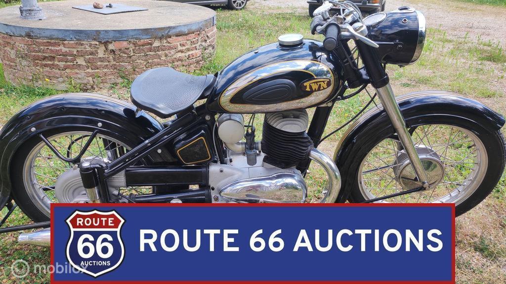 TWN BGL 250 | 1954 | Route 66 Auctions, Auto's, Oldtimers, Overige merken, Zwart, Bedrijf, Handgeschakeld