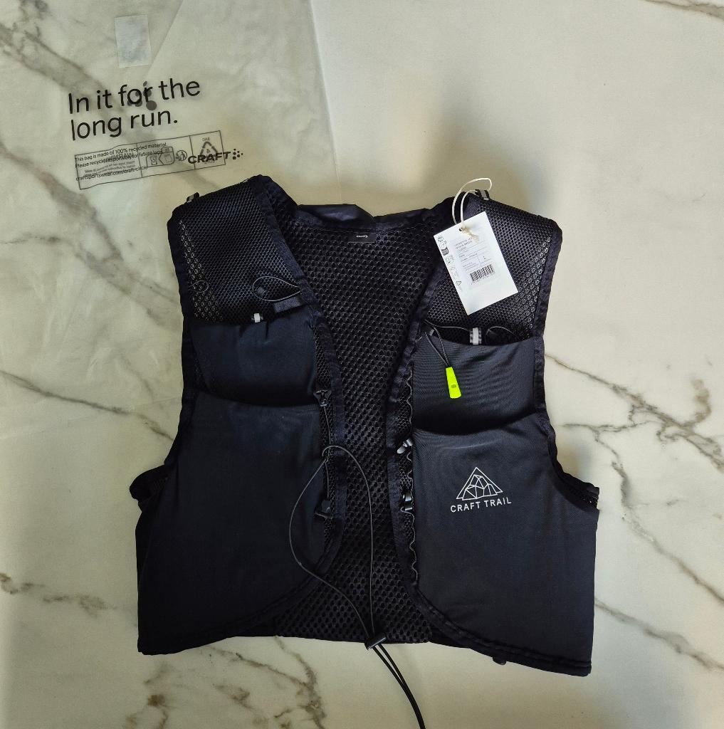 Nieuwe Craft Pro Hydration Marathon Vest, Kleding | Heren, Sportkleding, Ophalen, Zwart, Nieuw, Hardlopen of Fietsen