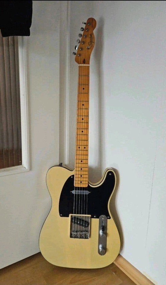 Squier 40th Anniversary Telecaster Vintage Edition – Satin V, Ophalen of Verzenden, Zo goed als nieuw, Solid body, Fender