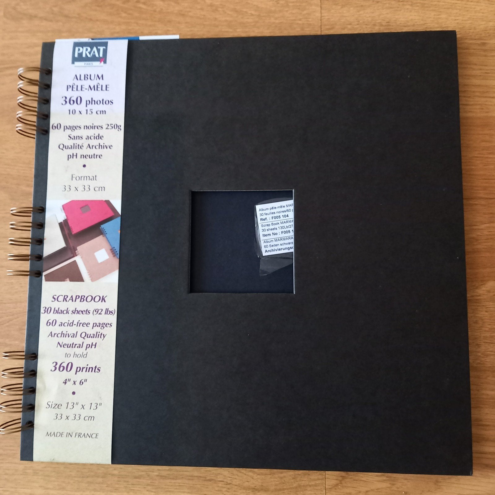 NIEUW SCRAPBOOK > PELE- MELE> ZWART, Ophalen of Verzenden