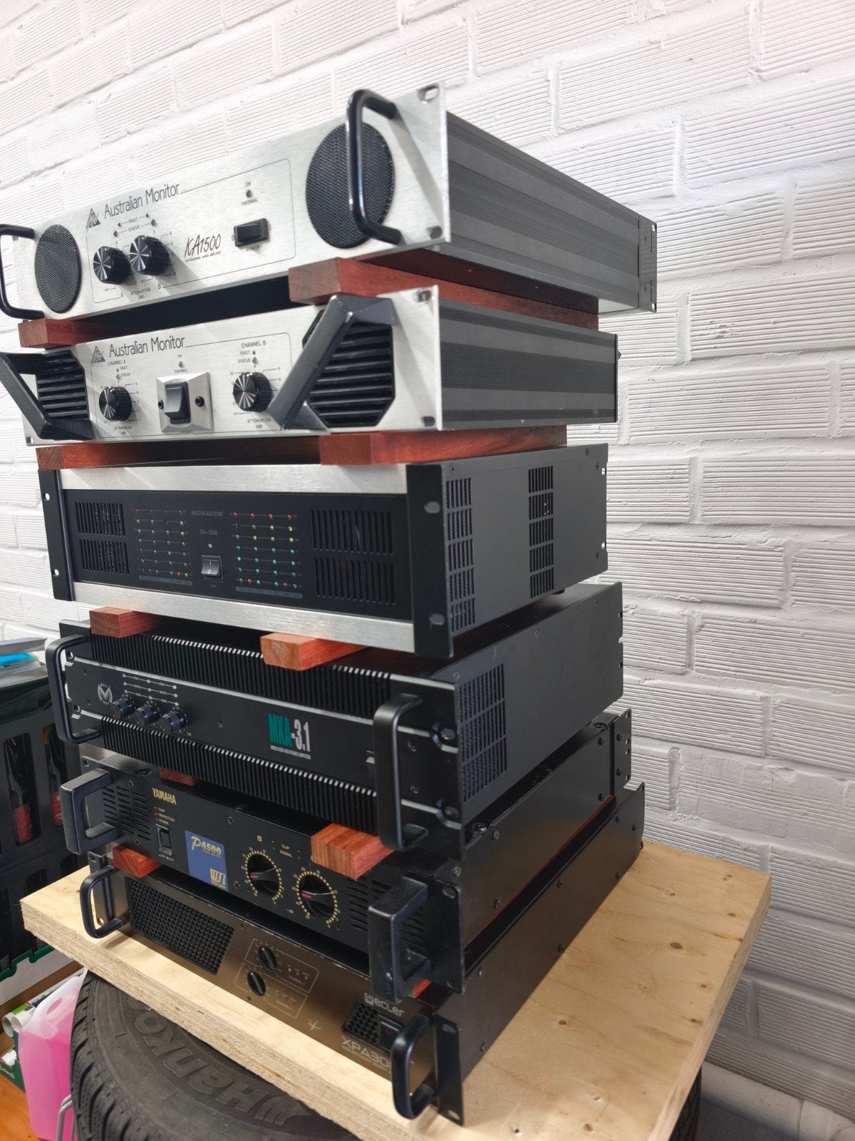 Ampères 19 pouces - Moniteur australien Ecler Yamaha Mac Mah, Enlèvement ou Envoi