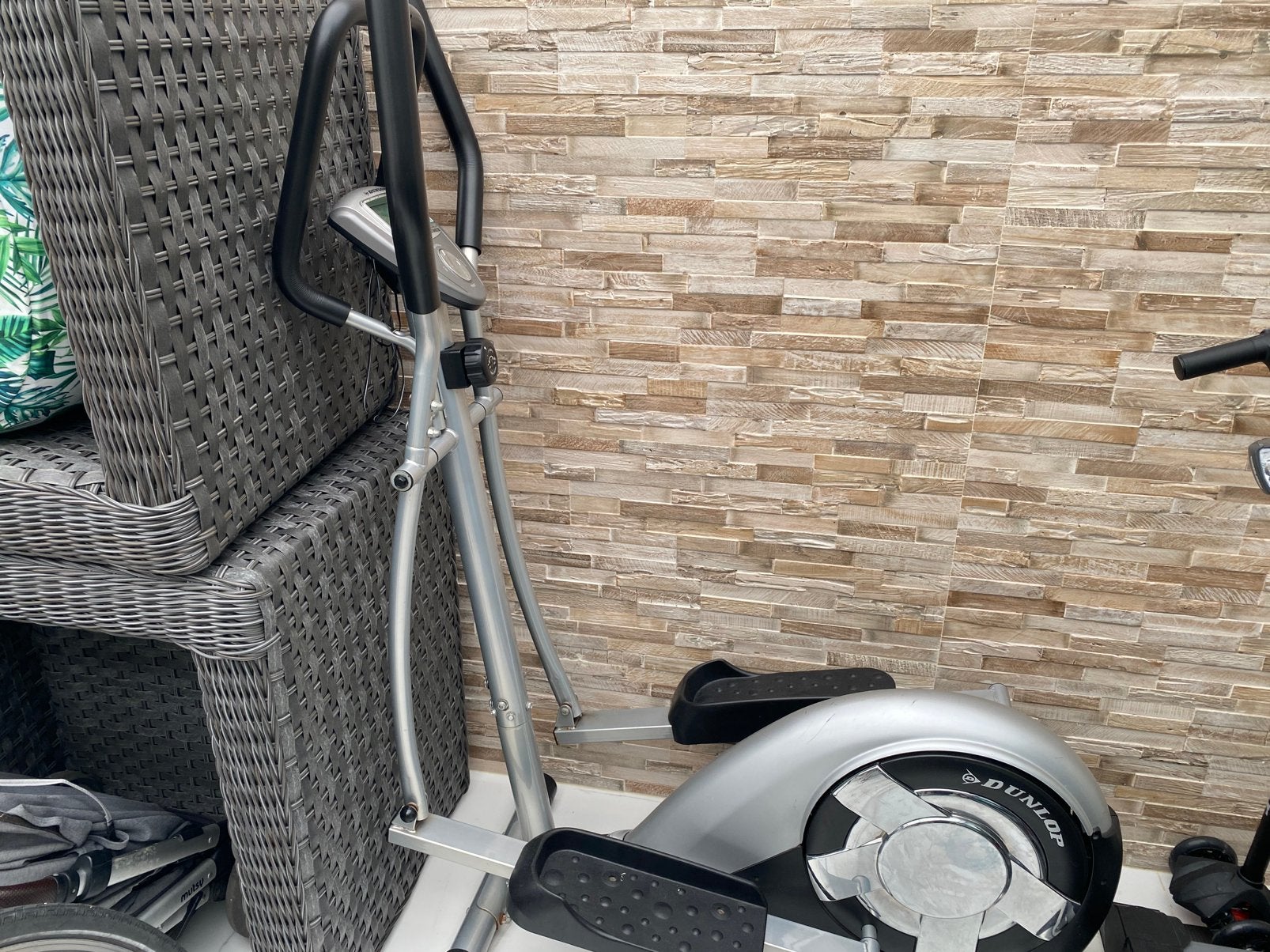 Dunlop cross trainer, Aluminium, Enlèvement, Utilisé, Vélo elliptique