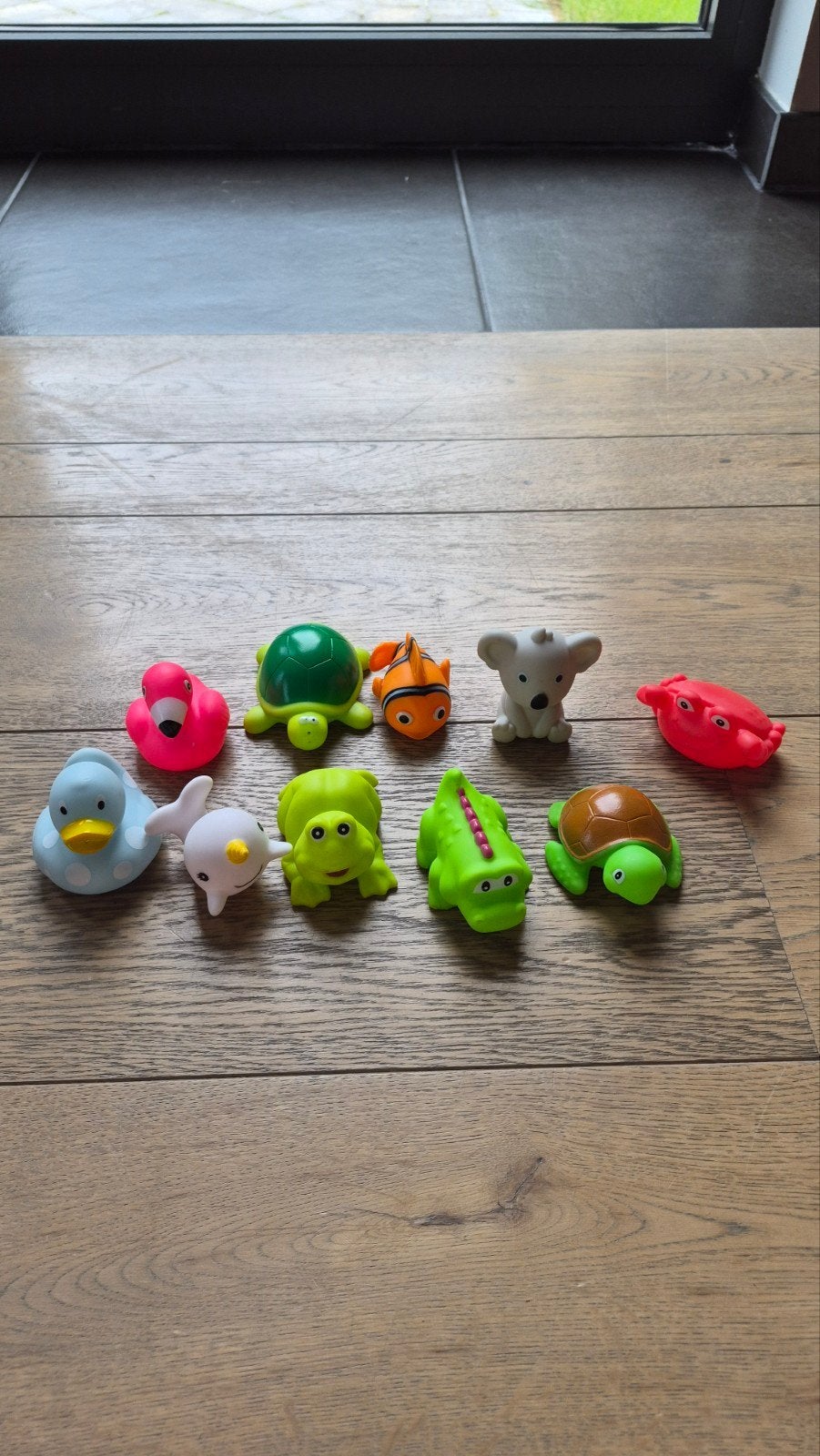 Speelgoeddiertjes, Enlèvement