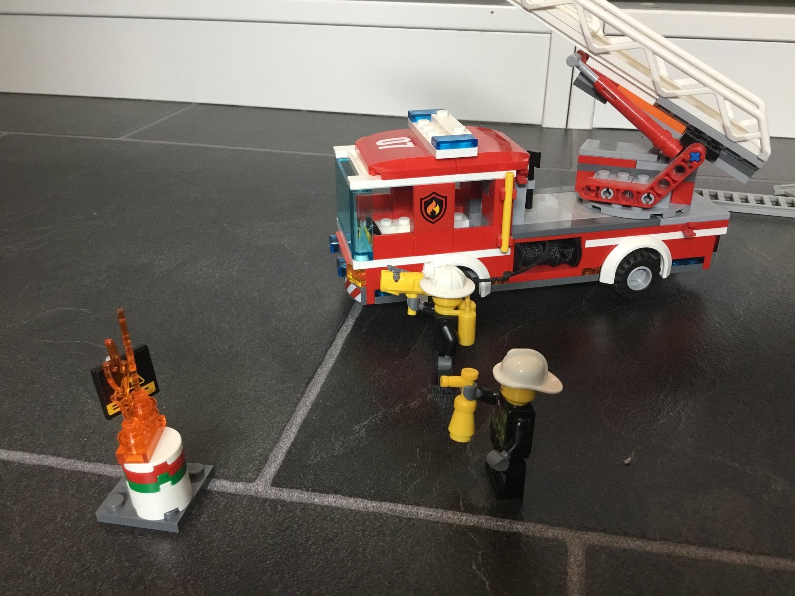 LEGO CITY brandweerauto, City, Lego, Ensemble complet, Comme neuf