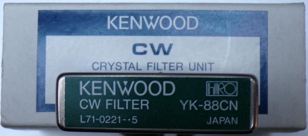 Filtre Kenwood YK-88CN, Enlèvement ou Envoi, Utilisé, Émetteur et Récepteur