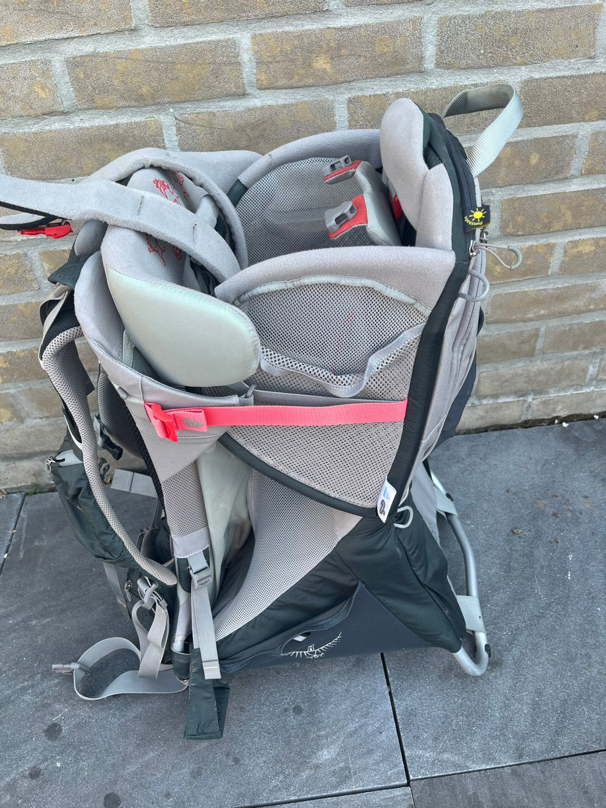 Osprey draagrugzak, Kinderen en Baby's, Babydragers en Draagdoeken, Gebruikt, Rug, Draagzak, Ophalen