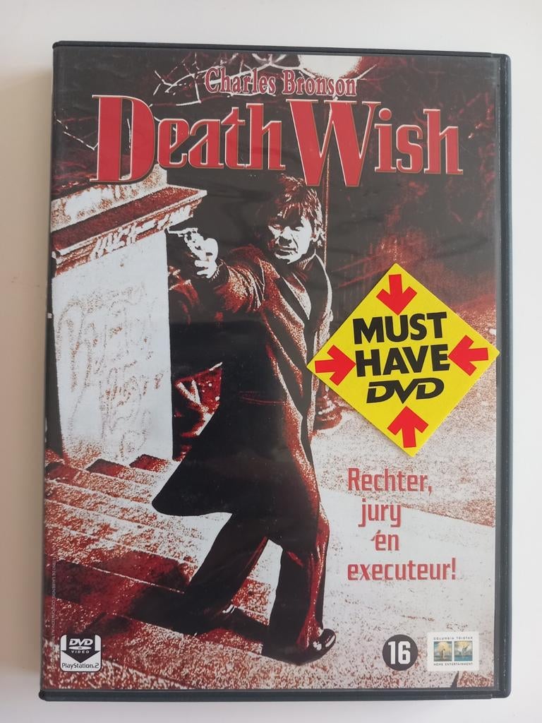 Dvd Death Wish van Charles Bronson (Actiefilm), CD & DVD, DVD | Action, Enlèvement ou Envoi
