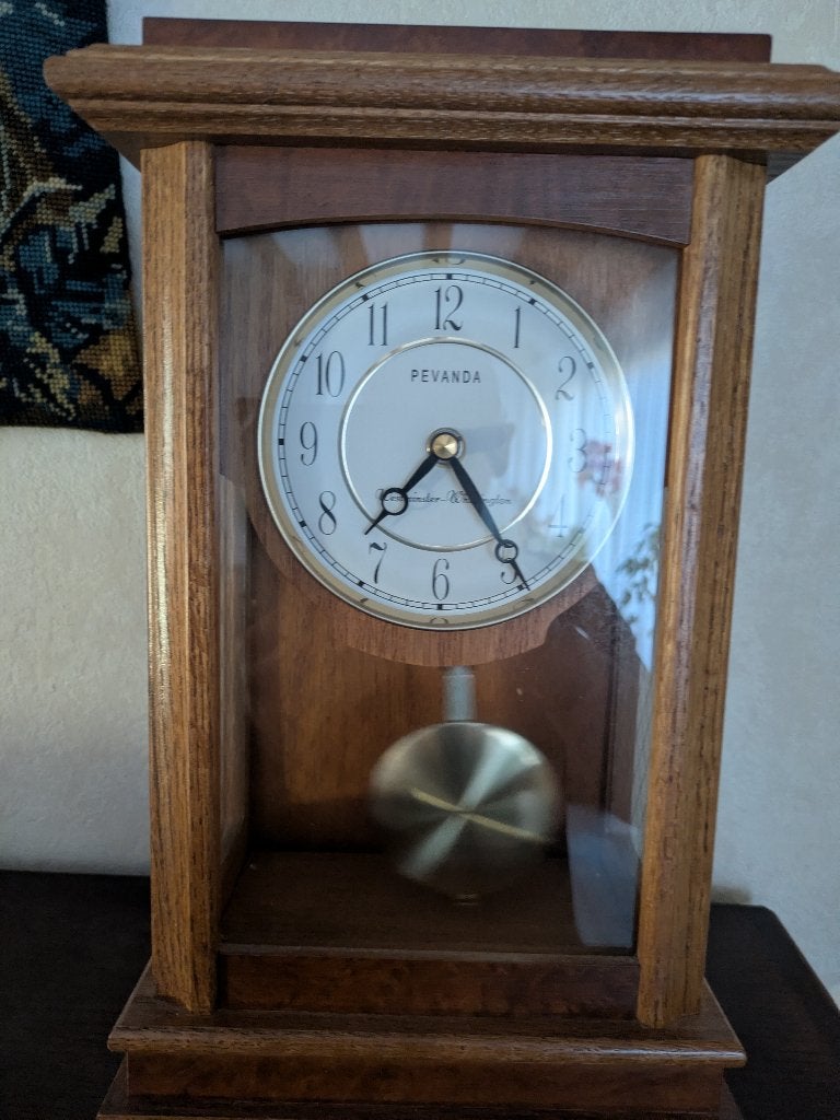 Tafel klok, Enlèvement