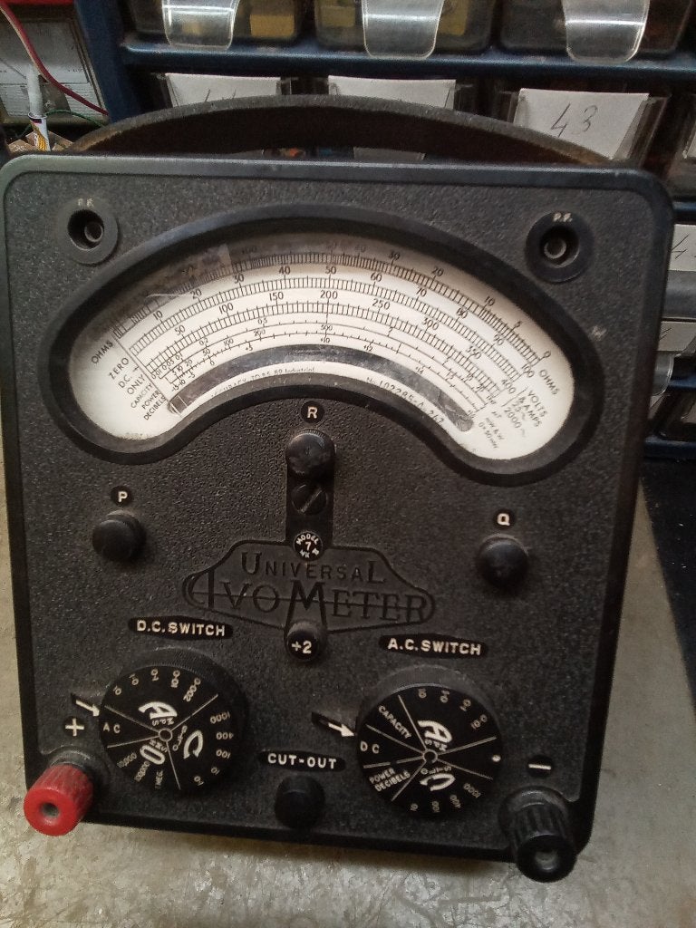 Multimeter, Antiek en Kunst, Antiek | Tv's en Audio, Ophalen of Verzenden