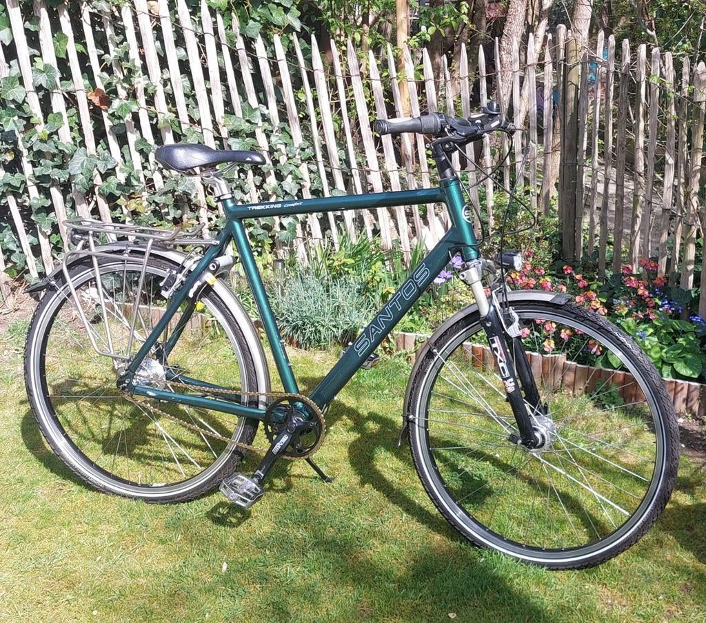 Santos Trekking Confort Rolhoff, Fietsen en Brommers, 28 inch, Vering, 10 tot 15 versnellingen, Zo goed als nieuw