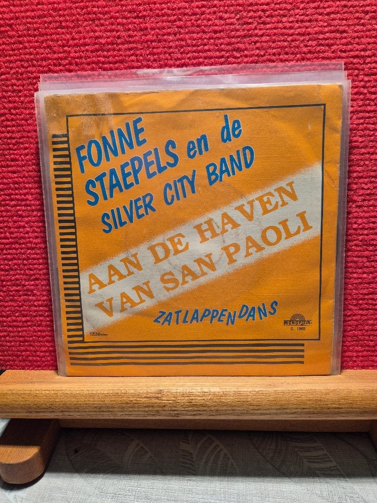 fonne staepels, Cd's en Dvd's, Vinyl | Nederlandstalig, Gebruikt, 7 inch, Ophalen of Verzenden, Feestmuziek