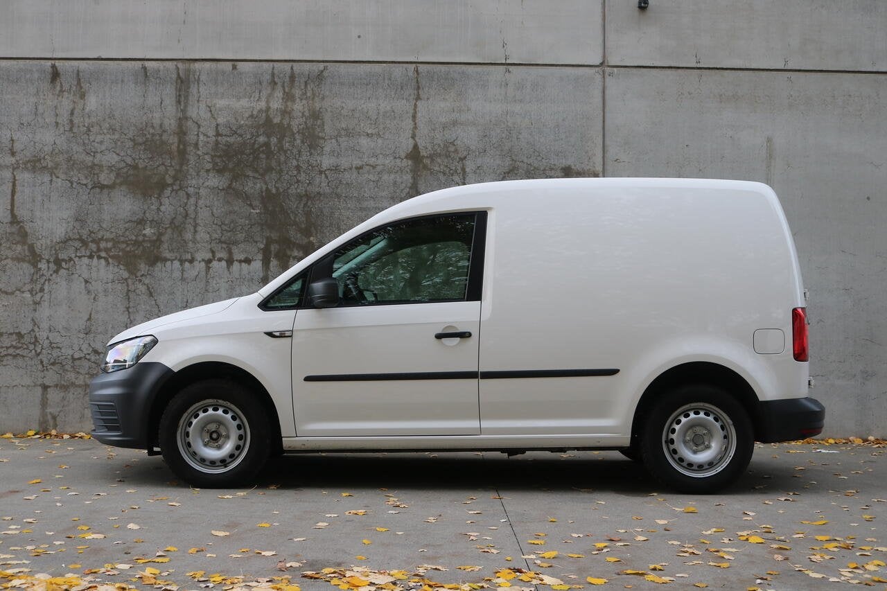 Volkswagen Caddy 2.0 TDI DSG, Auto's, Bestelwagens en Lichte vracht, 75 kW, 0 cilinders, Wit, Bedrijf