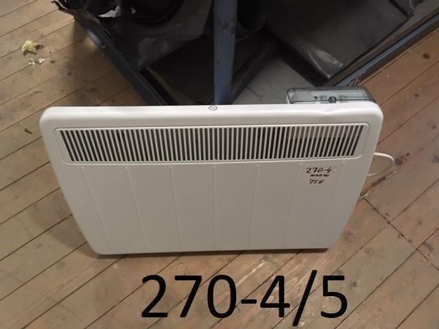 270. Dimplex Zehnder elektrisch radiator kachel, Ophalen, Nieuw, Wit