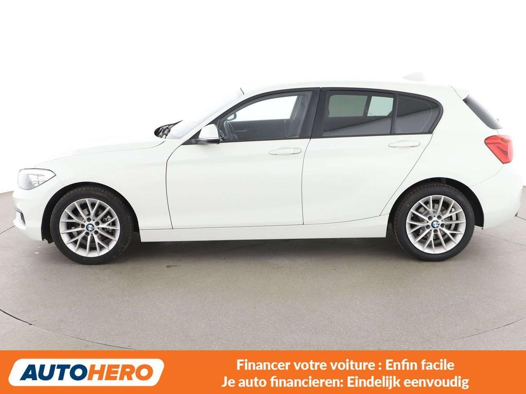 BMW 1 Serie 116 116i Advantage (bj 2016), Auto's, Gebruikt, Zwart, Wit, 109 pk