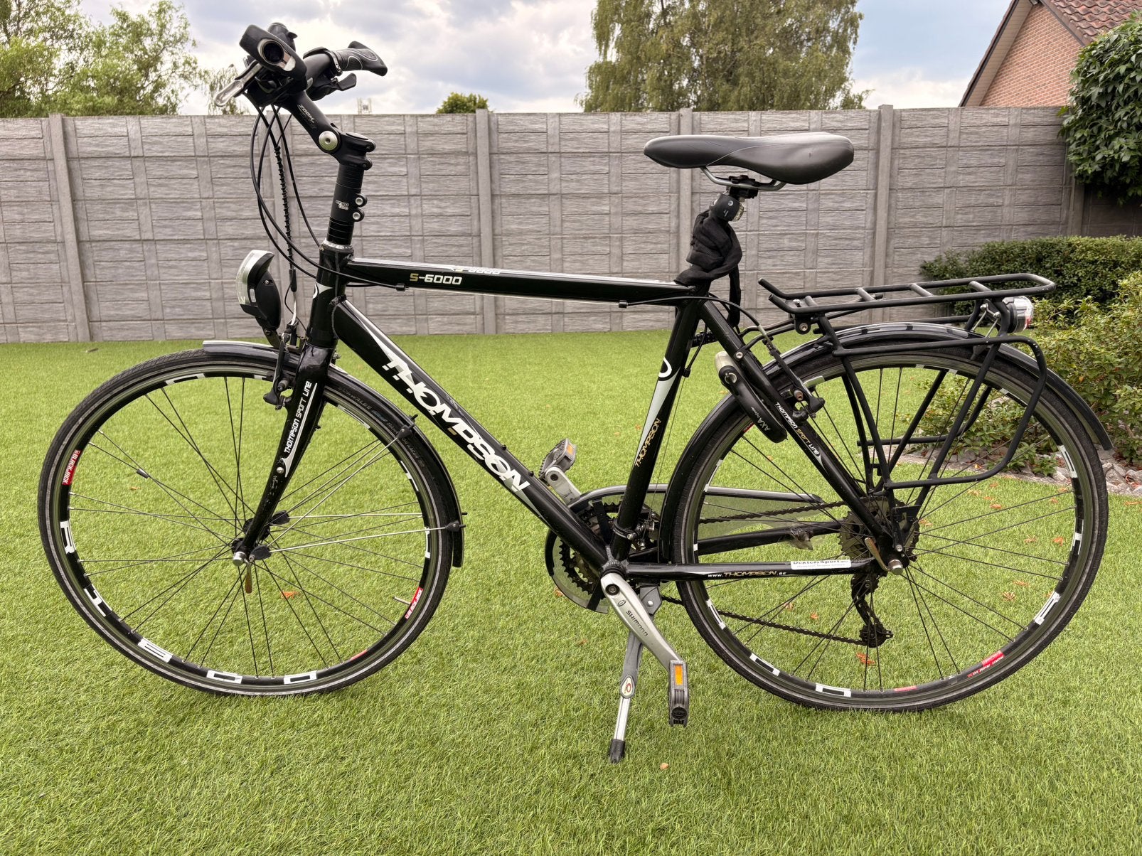 Thompson Herenfiets Sport line, Fietsen en Brommers, Fietsen | Heren | Sportfietsen en Toerfietsen, Gebruikt, 53 tot 57 cm, Ophalen