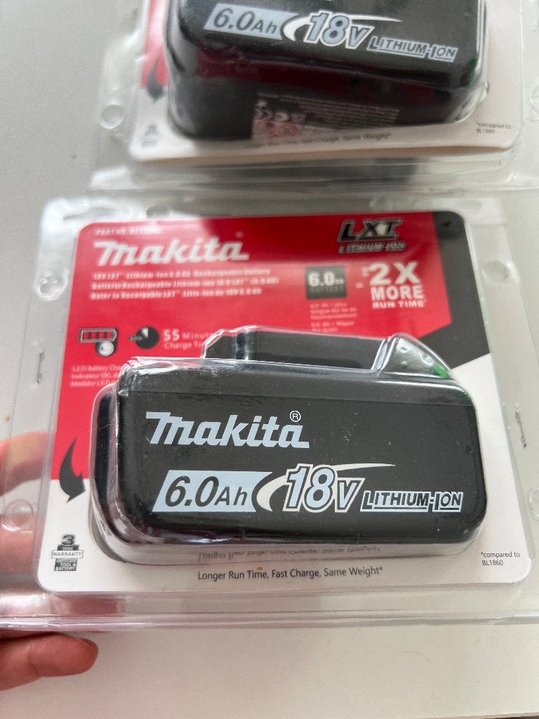 18V Makita lithiumbatterij, Doe-het-zelf en Bouw, Ophalen of Verzenden, Nieuw