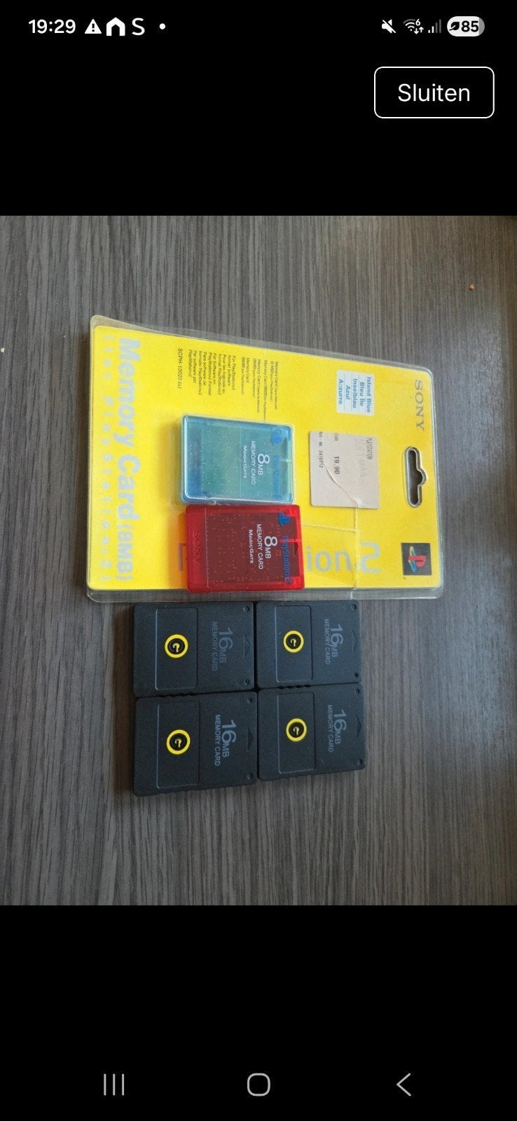 memory cards playstation 2, Games en Spelcomputers, Ophalen of Verzenden
