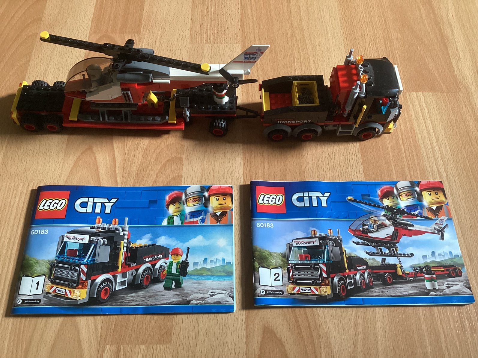 Lego Zware-vrachttransporteerder 60183, Kinderen en Baby's, Speelgoed | Duplo en Lego, City, Lego, Ophalen of Verzenden, Inclusief instructies