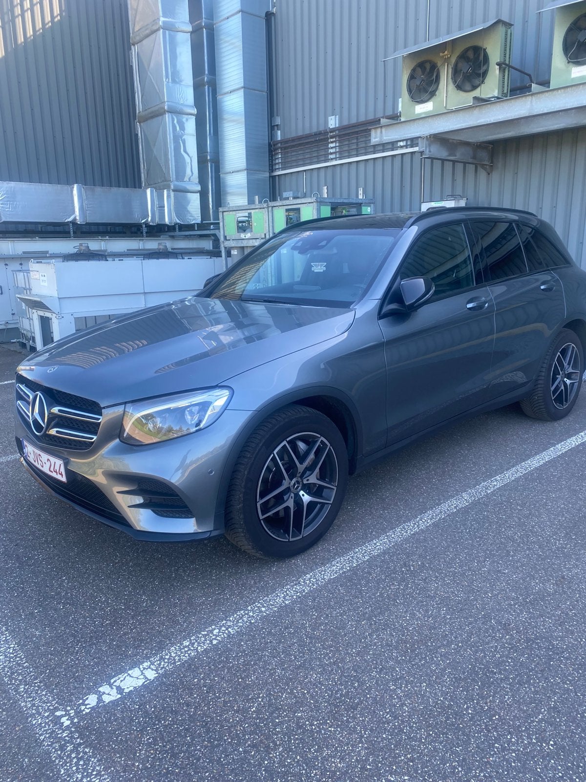 Mercedes glc 250 amg line, Auto's, Automaat, Leder, GLC, Diesel