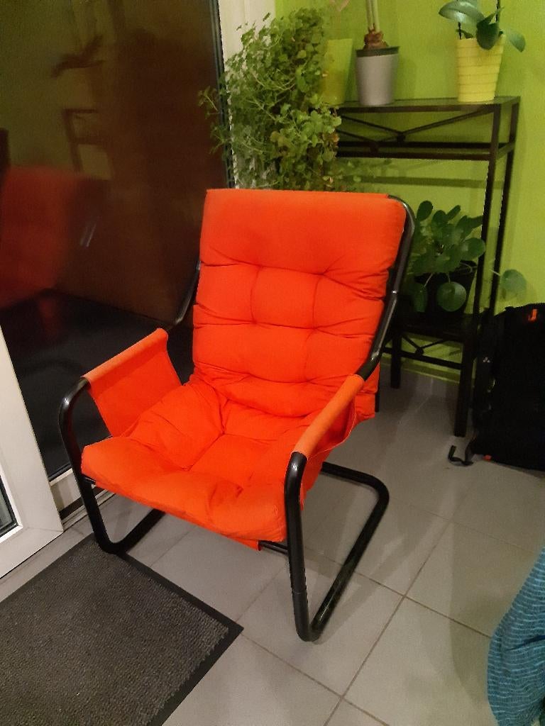 zeteltje, Huis en Inrichting, Fauteuils, Ophalen, Gebruikt, Metaal