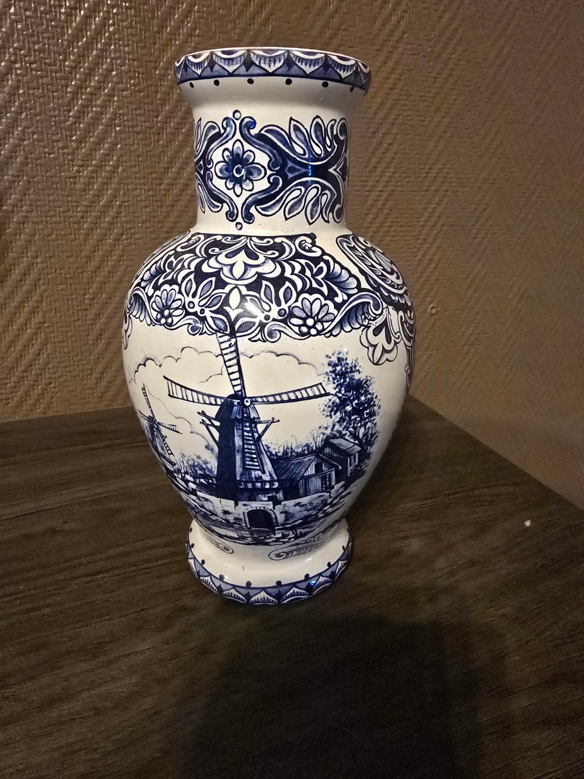 vase T.Delfts Bleau, Enlèvement