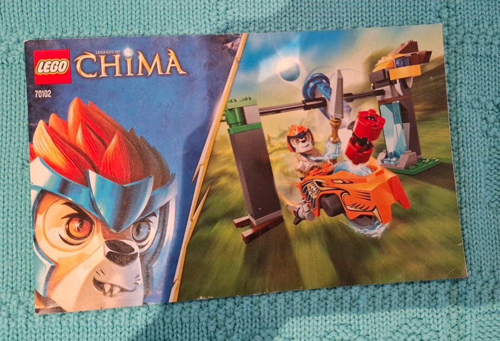 LEGO Chima 70100 + 70102 – compleet – €10, Overige thema's, Lego, Ensemble complet, Instructions incluses