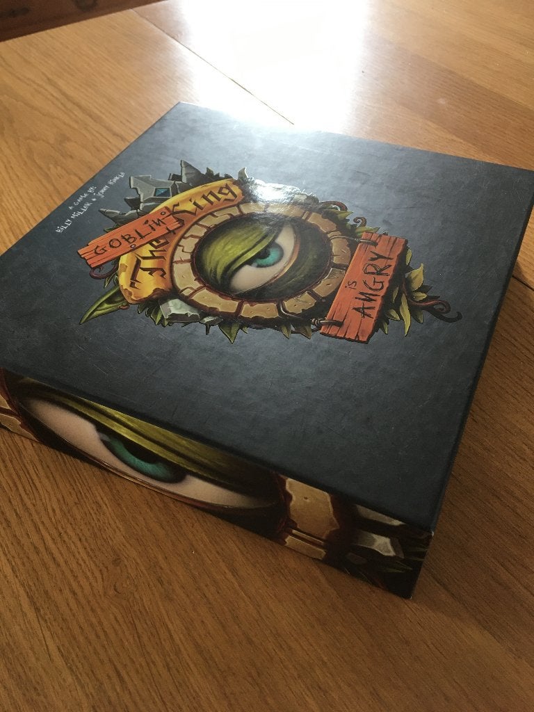 Goblin King Is Angry - bordspel, Een of twee spelers, Ophalen, Gebruikt, Autre