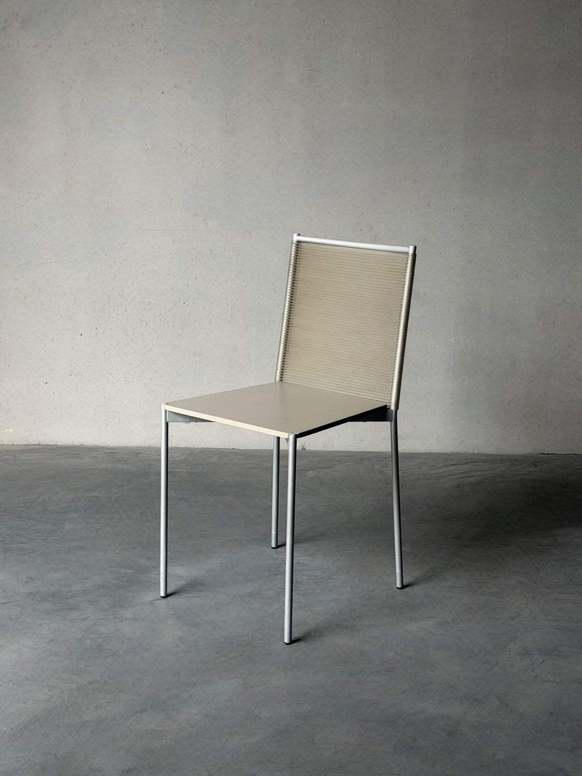 Vintage design spaghetti stoel, Giandomenico Belotti, Enlèvement, Comme neuf