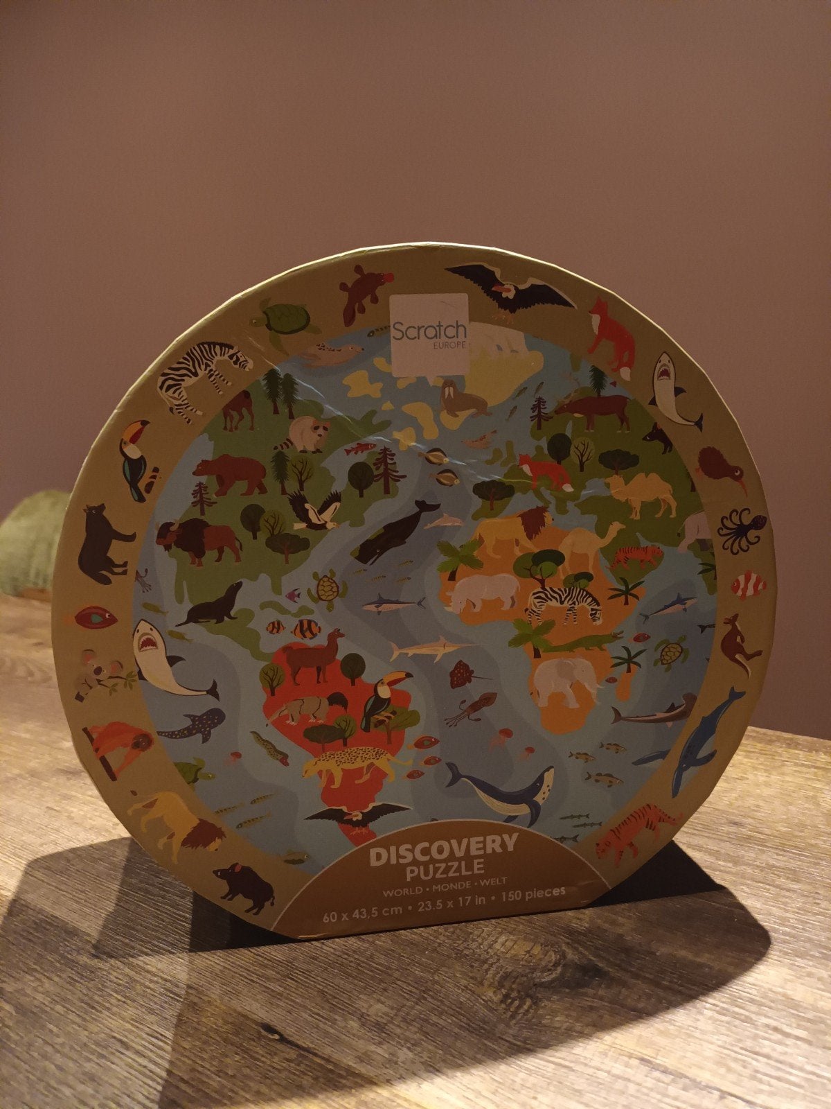 Kinderpuzzel 150 stukken, Ophalen of Verzenden, Meer dan 50 stukjes, Zo goed als nieuw, 6 jaar of ouder
