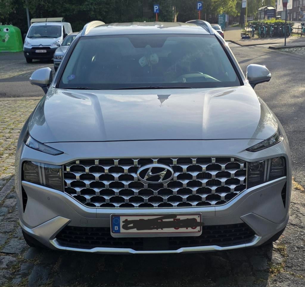 Hyundai Santa Fe 1.6 GDI Hybride, Autos, Cuir, Euro 6, Phares directionnels, 5 portes