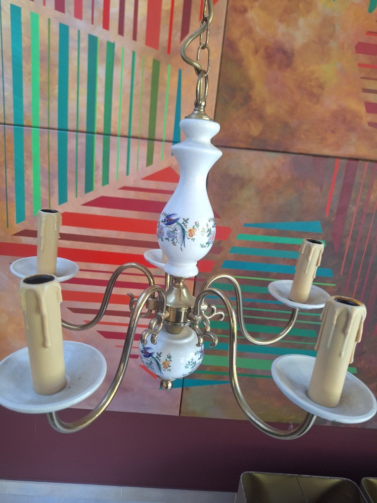 vintage luster, Antiek en Kunst, Ophalen of Verzenden