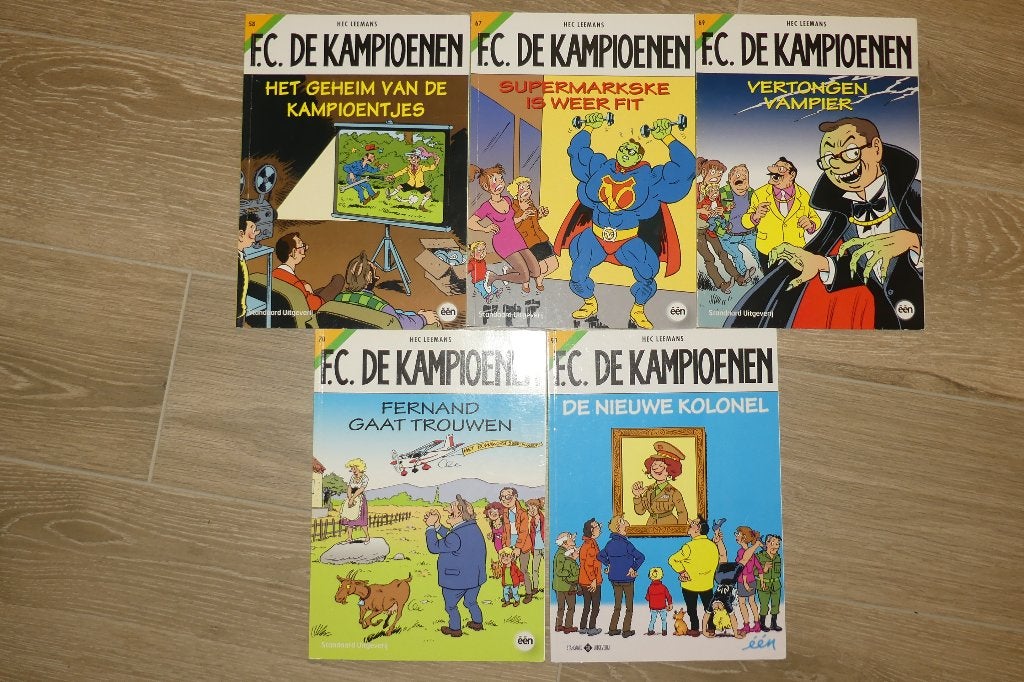 De kampioenen strips, Meerdere stripboeken, Ophalen of Verzenden, Zo goed als nieuw