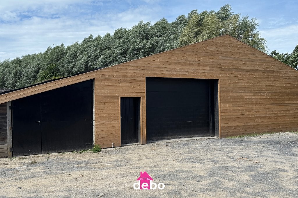 Magazijn ca. 260m² op een perceel van ca. 1200m², Immo, Otegem, Province de Flandre-Occidentale, 1000 à 1500 m²