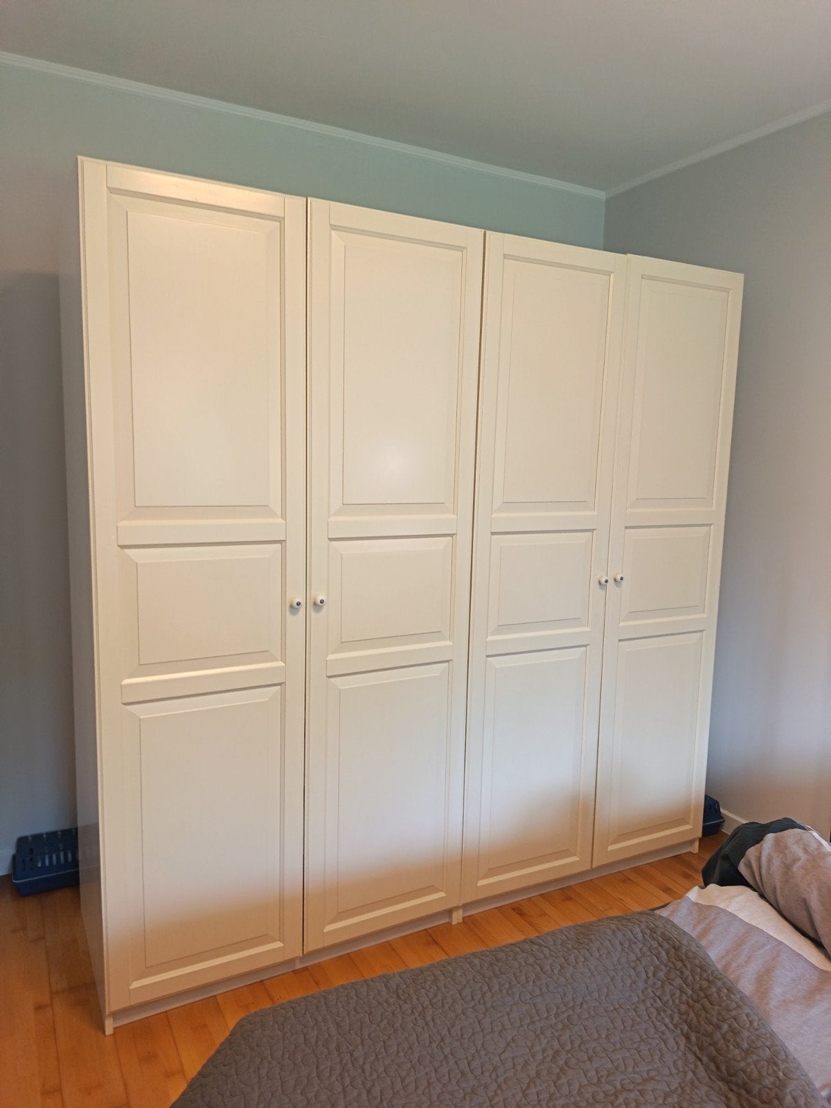Dressing Pax Ikea 200x58x201cm blanc, Enlèvement