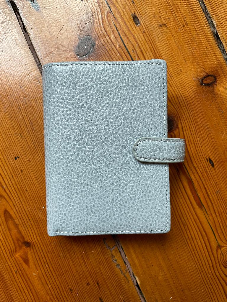Filofax Mini Finsbury Slate Grey, Diversen, Ophalen, Zo goed als nieuw