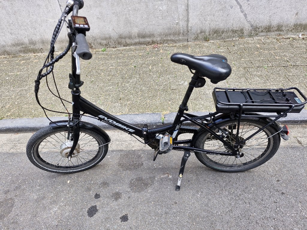 Elektrische vouwfiets plooifiets minerva, Enlèvement, Utilisé, 30 à 50 km par batterie, Autres marques