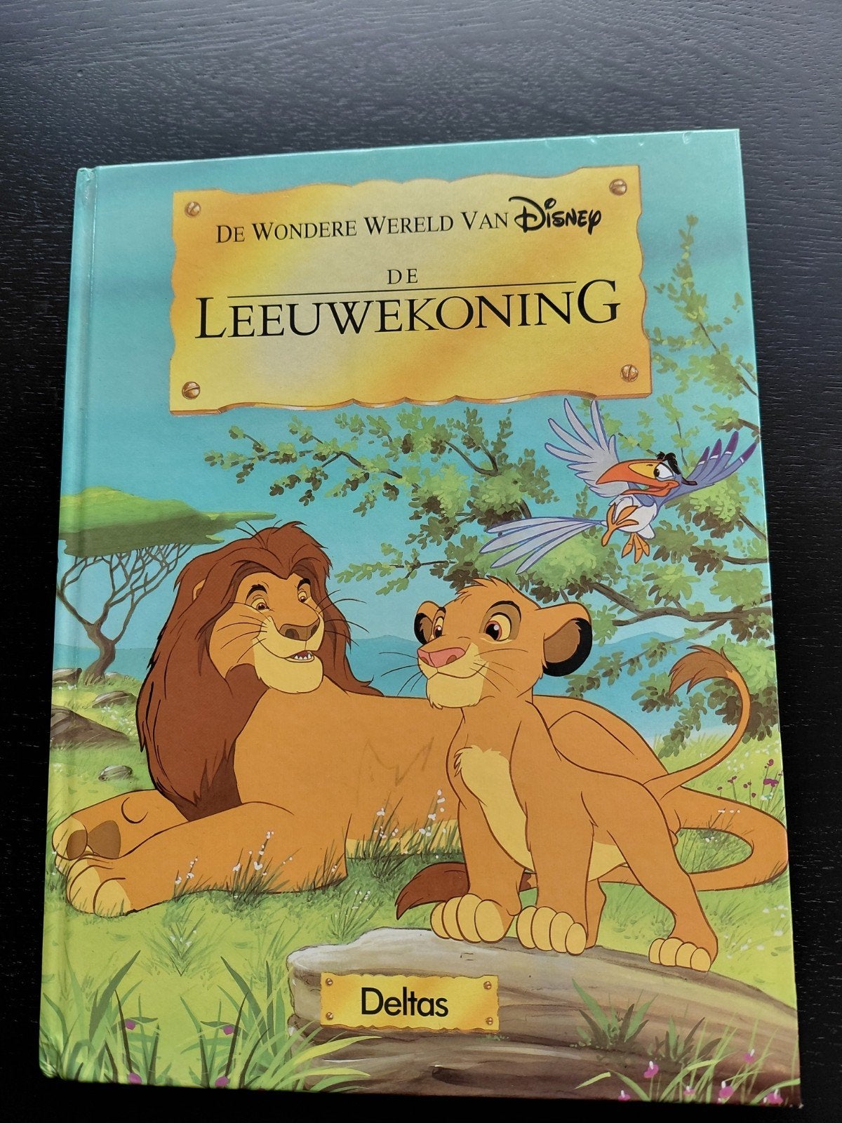 Boek "De leeuwenkoning" van Disney, Ophalen