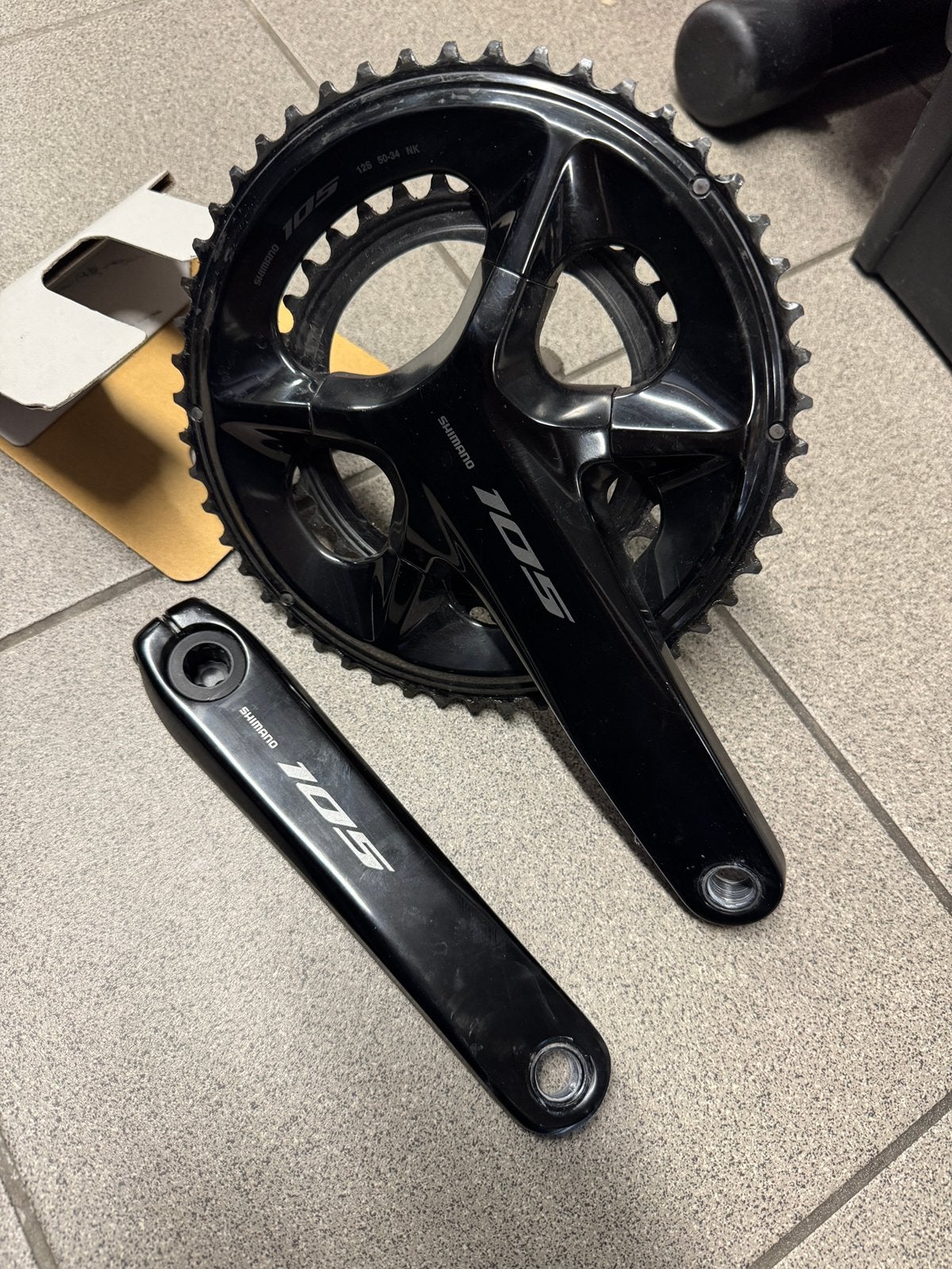 Shimano 105 FC-R7100 crankset 50 34 170mm, Ophalen, Zo goed als nieuw