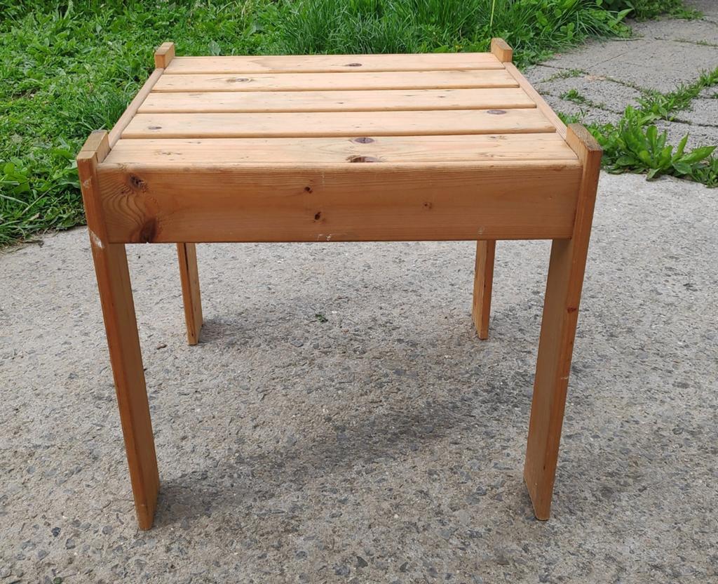 Table d'appoint, Maison & Meubles, Moins de 55 cm, Carré, Enlèvement, Utilisé