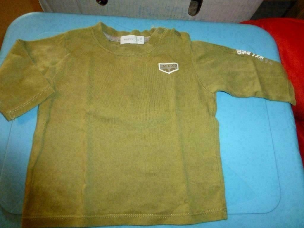 groene longsleeve MEXX maat 62, Enfants & Bébés, Vêtements de bébé | Taille 62, Mexx, Garçon, Enlèvement ou Envoi, Utilisé