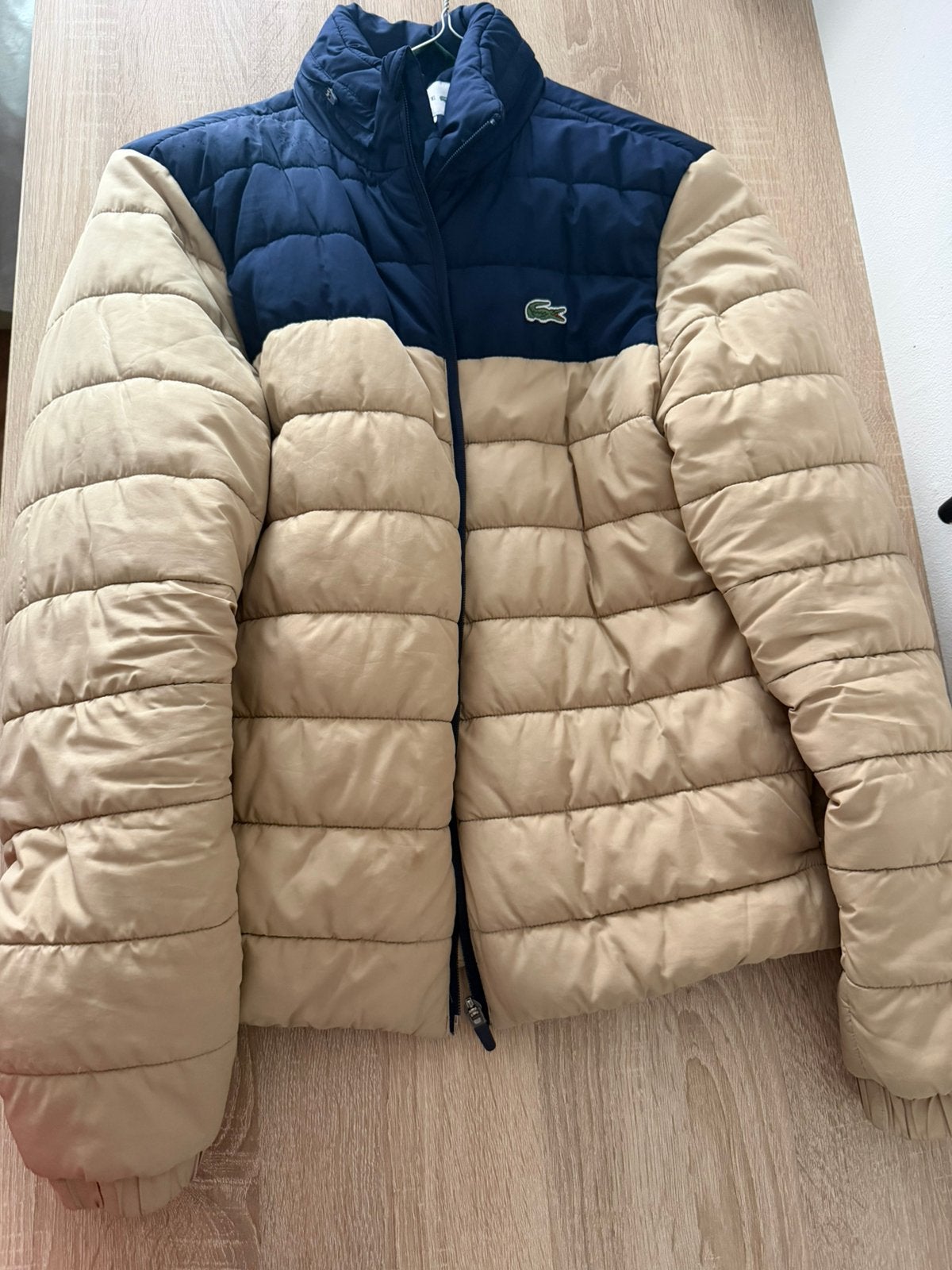 Lacoste Jas MAAT M, Ophalen, Zo goed als nieuw, Maat 48/50 (M)