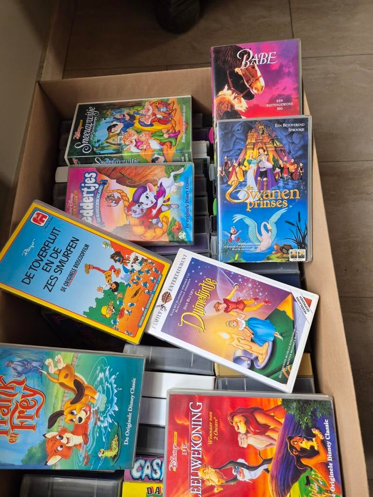 VHS video's disney, Cd's en Dvd's, VHS | Kinderen en Jeugd, Ophalen