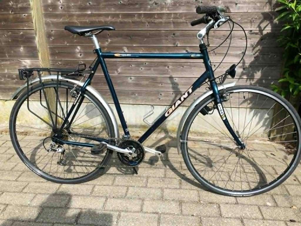 Sportieve Giant herenfiets maat medium (1,75M-1,85M), Vélos & Vélomoteurs, Vélos | Hommes | Vélos pour homme, Giant, Vitesses