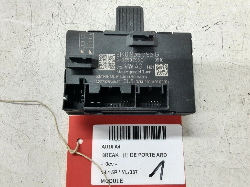 UNITE ELECTRONIQUE Audi A4 Avant Quattro (B8) (8K0959795G), Auto-Union-Straße  1,
85057  Ingolstadt, DE, Info@audi.de, Audi, Utilisé