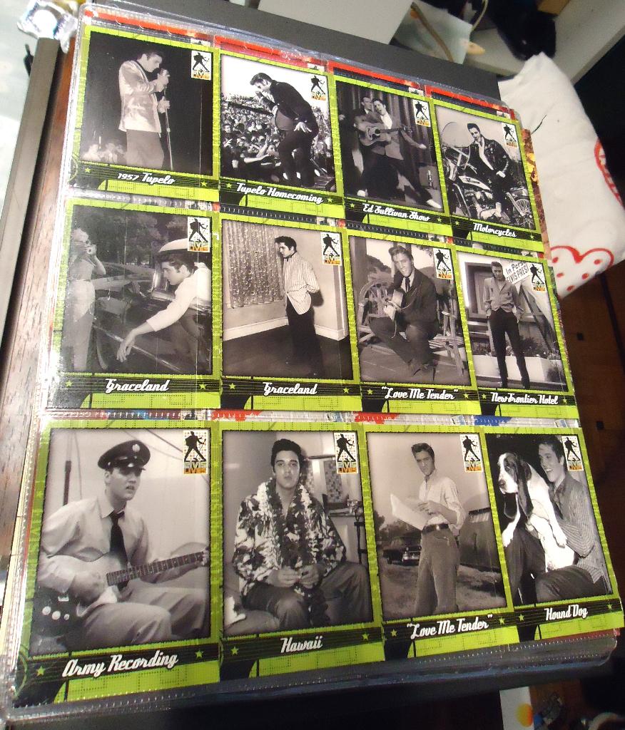 LA COLLECTION ELVIS CARTES, Enlèvement, Comme neuf, Plusieurs cartes