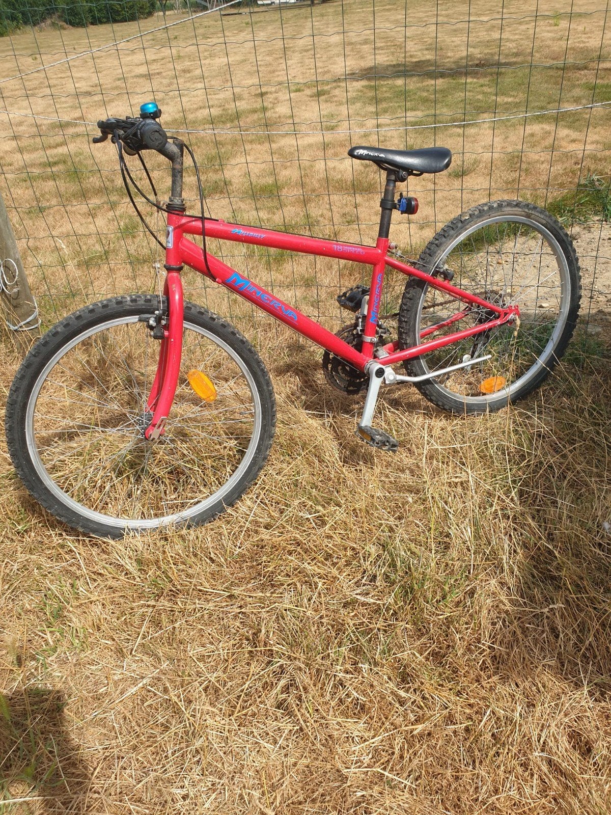 Minerva-fiets, Ophalen