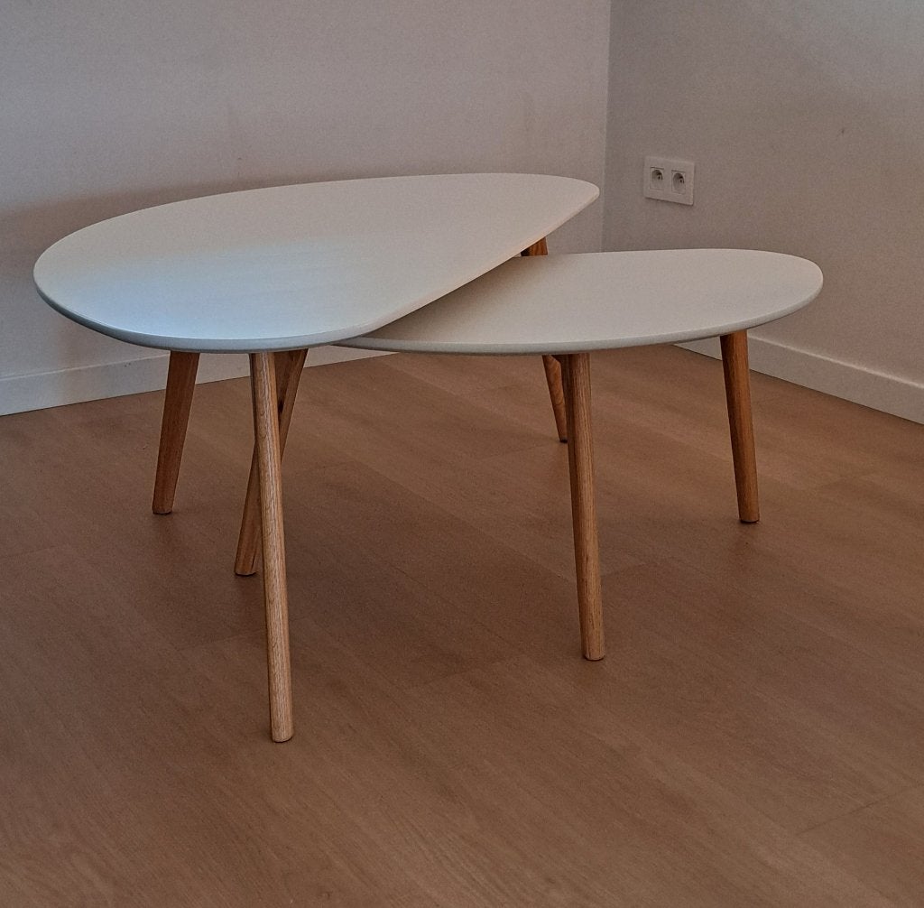 Salontafels - set van 2, 100 à 150 cm, Moins de 50 cm, Enlèvement, Utilisé