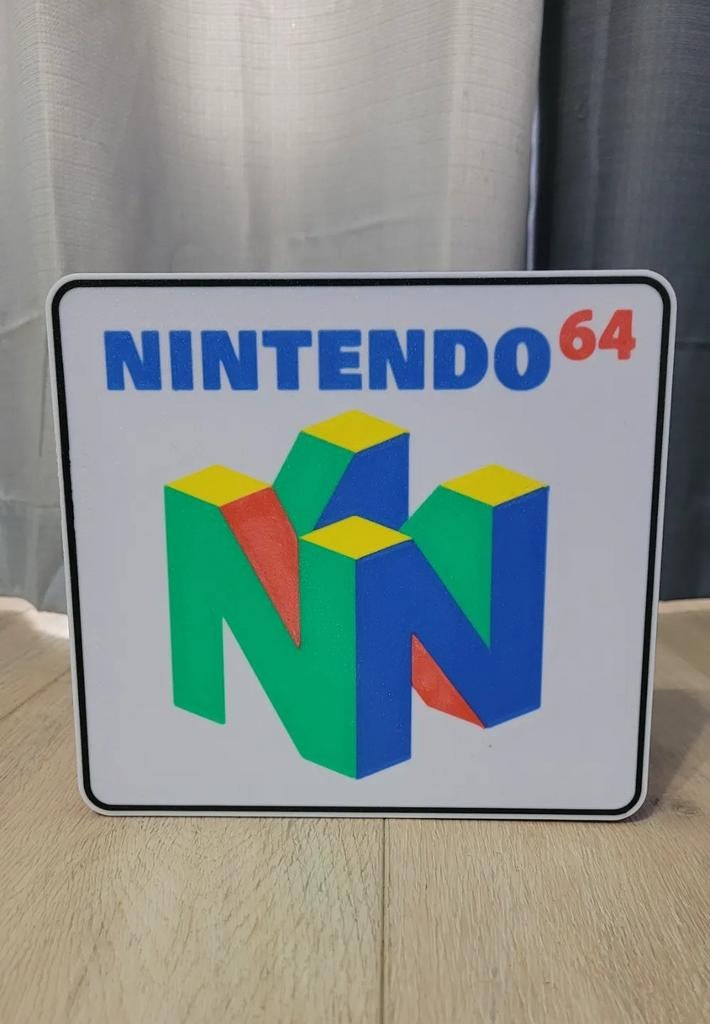 Boîte à lumière Nintendo 64 à vendre. Accessoire parfait., Collections, Marques & Objets publicitaires, Neuf, Table lumineuse ou lampe (néon)