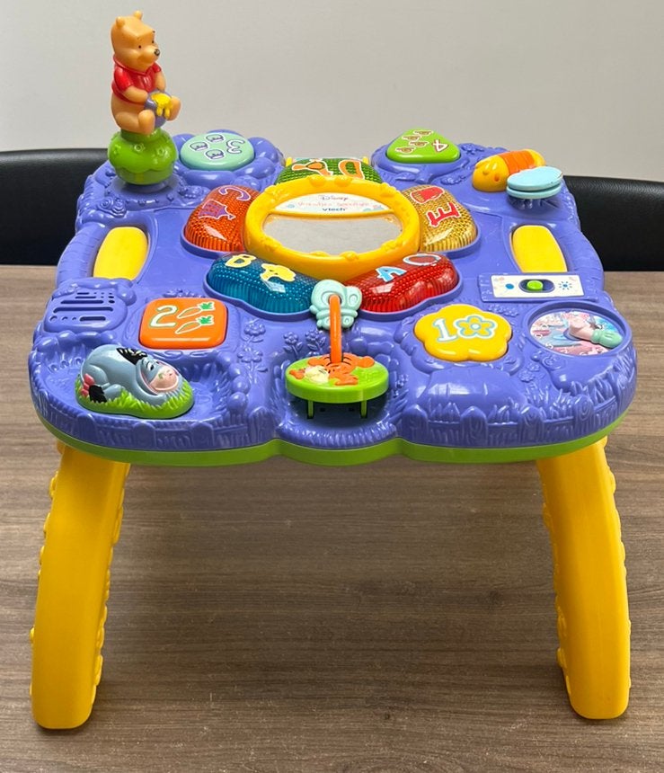 Speeltafel baby vtech, Kinderen en Baby's, Ophalen, Zo goed als nieuw