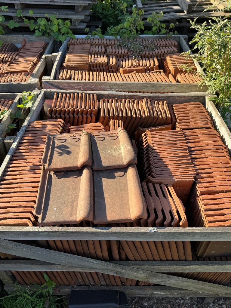 Dakpannen, Doe-het-zelf en Bouw, Dakpannen en Dakbedekking, Ophalen, Gebruikt, Steen of Klei, 15 m² of meer